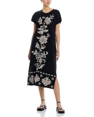 Johnny Was Henrika Relaxed Knit Dress - Black