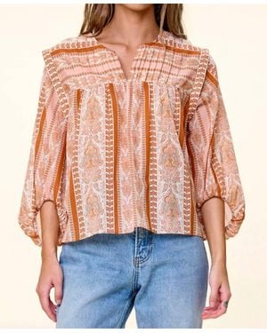 Cleobella Cintia V-Neck Top - Red