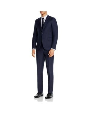 Paul Smith Wool 2Pc Two-Button Suit - Blue