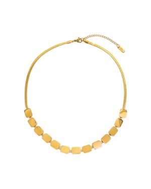 OMG BLINGS Horizon Necklace - Metallic