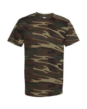 Code Five Adult Camo Tee - Green