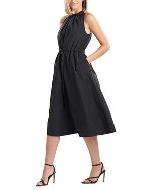 Natori Techno Poplin Dress - Black