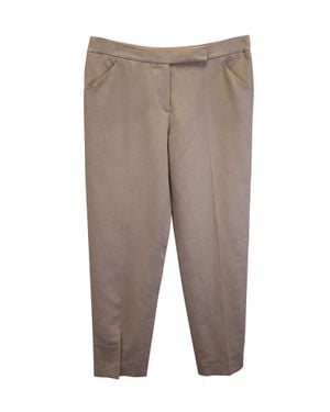 Giorgio Armani Straight-Leg Pants - Gray