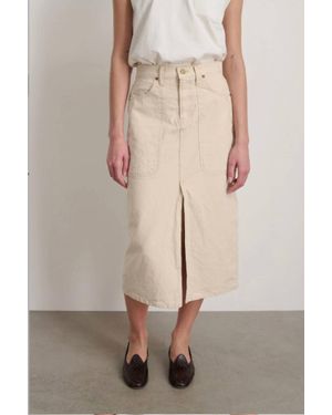 B Sides Hill Midi Skirt - Natural