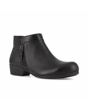 Rockport Carly Work Safety Toe Bootie - Black