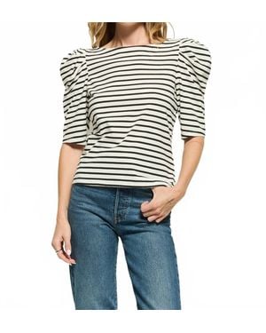 Nation Ltd Emery Boat Neck Top - Black