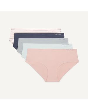 Nautica Micro Hipster Brief, 5-Pack - Multicolor