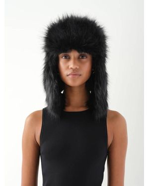Unreal Fur Wright Faux Fur Hat - Black