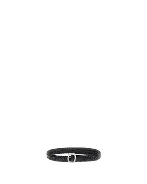 Hereu Braided Leather Belt - White