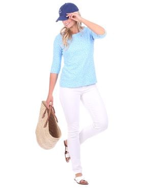 Duffield Lane Lake Tee - Blue
