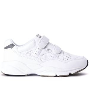 Propet Stability Walker Strap Shoes - White