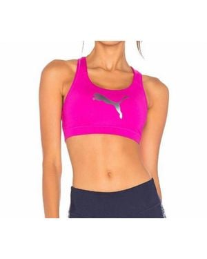 PUMA Forever Shape Sports Bra - Purple