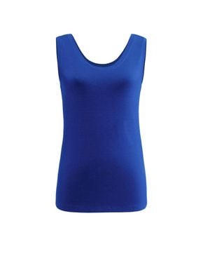 Dolcezza Basic Essentials Tank Top - Blue