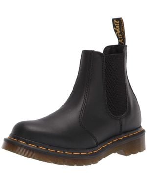 Dr. Martens 2976 Boots Smooth Leather Ankle Chelsea Mew1757 - Black