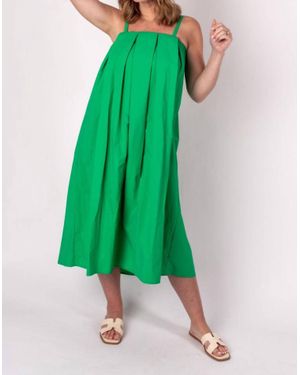 Thml Willow Sleeveless Midi Dress - Green