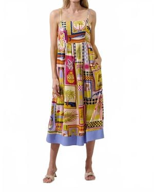 Sugarlips Senia Midi Dress - Multicolor