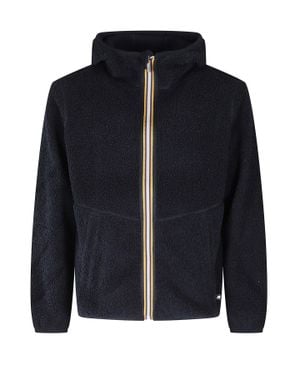 K-Way Depth Reversible Sherpa Polar Fleece Jacket - Blue