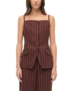 Jonathan Simkhai Edie Top - Purple