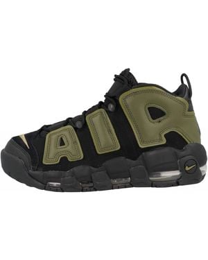 Nike Air More Uptempo Shoes - Black