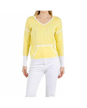 Pure Amici Devi Mesh Hoodie - Yellow