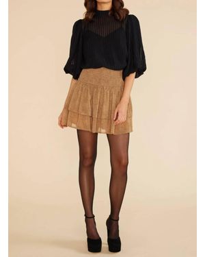 MINKPINK Luca Mini Skirt - Natural