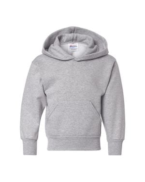 Hanes Ecosmart Youth Hooded Sweatshirt - Gray