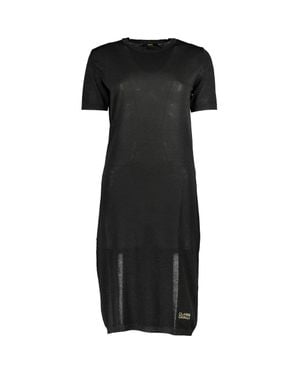 Roberto Cavalli Viscosa Dress - Black
