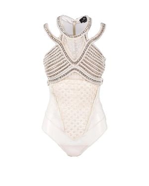 Elisabetta Franchi Body Polyamide Elastane - White
