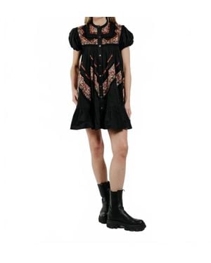 LOVE THE LABEL Molly Mini Dress - Black