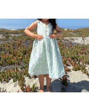 VIGNETTE Girl's Penny Dress - Green