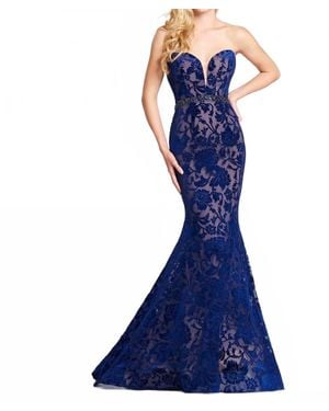 Ellie Wilde Prom Dress - Blue