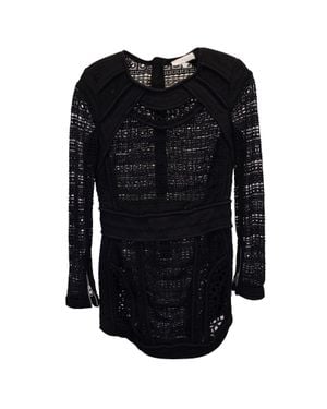IRO Castely Lace Mini Dress - Black