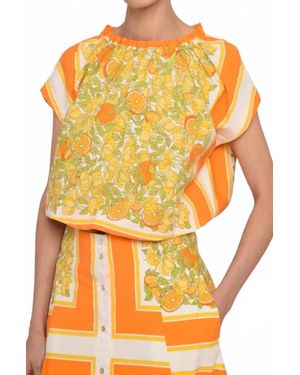 LOVE THE LABEL Cammie Top - Orange