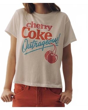 Chaser Brand Very Cherry Cola Tee - Gray