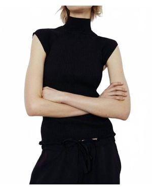 Melissa Nepton Lillian Knit Top - Black