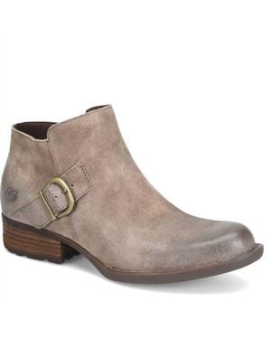 Born Kace Block Heel Bootie - Brown