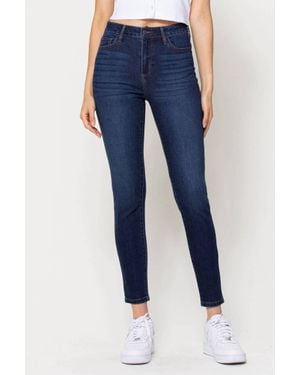 cello High Rise Skinny Jeans - Blue
