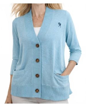 J'Envie/Eli The Positano Cardigan - Blue