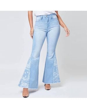 YMI Bandana Insert Jeans - Blue
