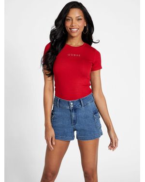 Guess Preston Logo Top - Red