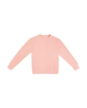 Lane Seven Pigment-Dyed Crewneck Sweatshirt - Pink