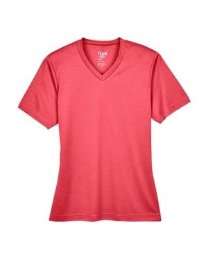 Team 365 Sonic Heather Performance T-Shirt - Pink