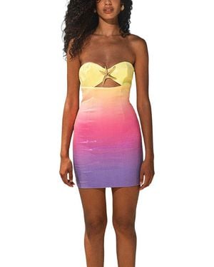 Ariele Tesoro Mini Dress - Purple