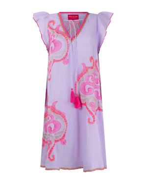 Place du Soleil Light Dress - Purple