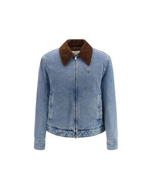 Ami Paris Cotton Jacket - Blue