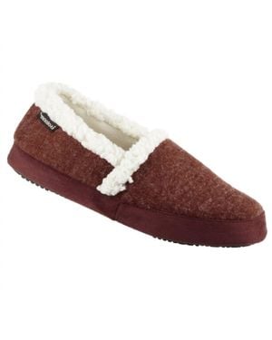 Isotoner ’s Microsuede Marisol Closed Back Slipper - Red