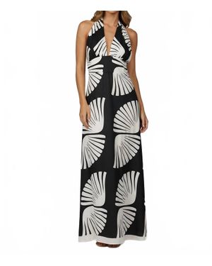 Luxxel Evelyn Halter Dress - Black