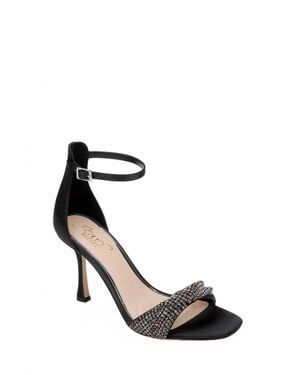 Badgley Mischka Yesica Stiletto Heel Sandals - Black