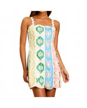 mestiza Sail Away Mini Dress - Blue