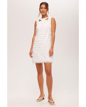 Trina Turk Bev Sleeveless Dress - White